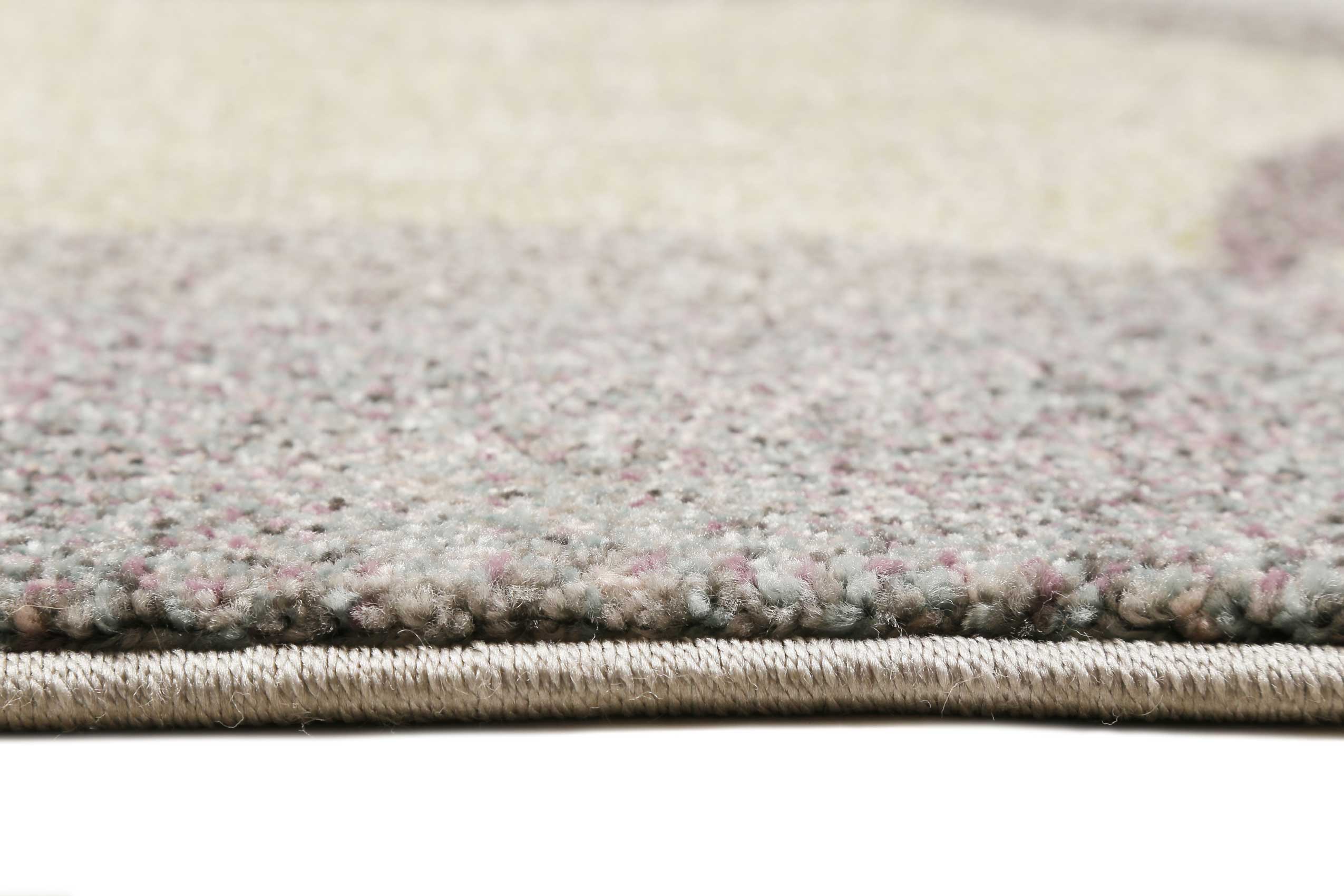 Esprit Teppich Grau Taupe Rosa "Modernina"