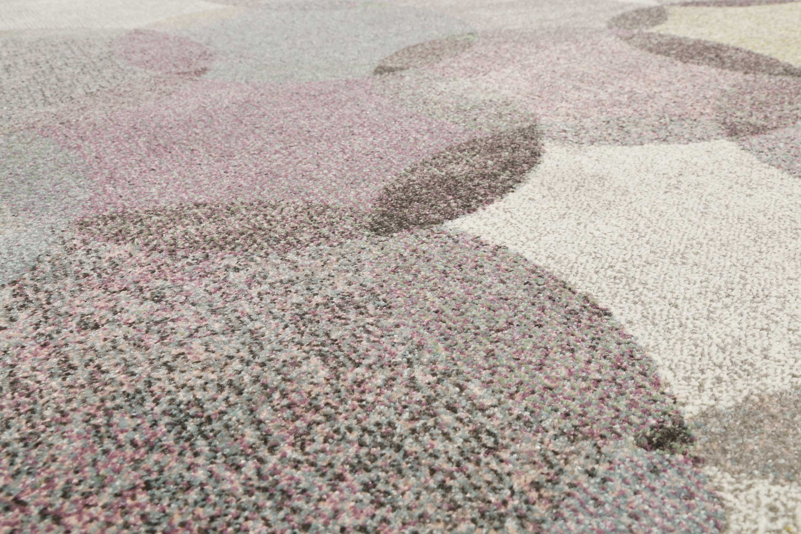 Esprit Teppich Grau Taupe Rosa "Modernina"