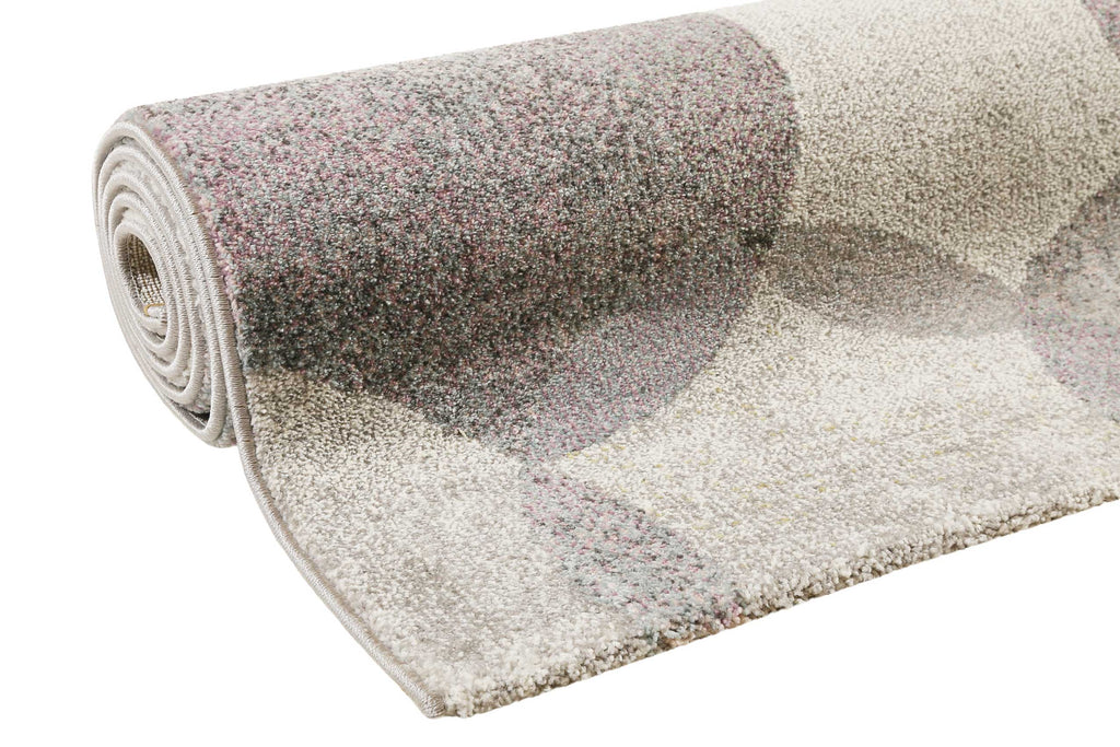 Esprit Teppich Grau Taupe Rosa "Modernina"