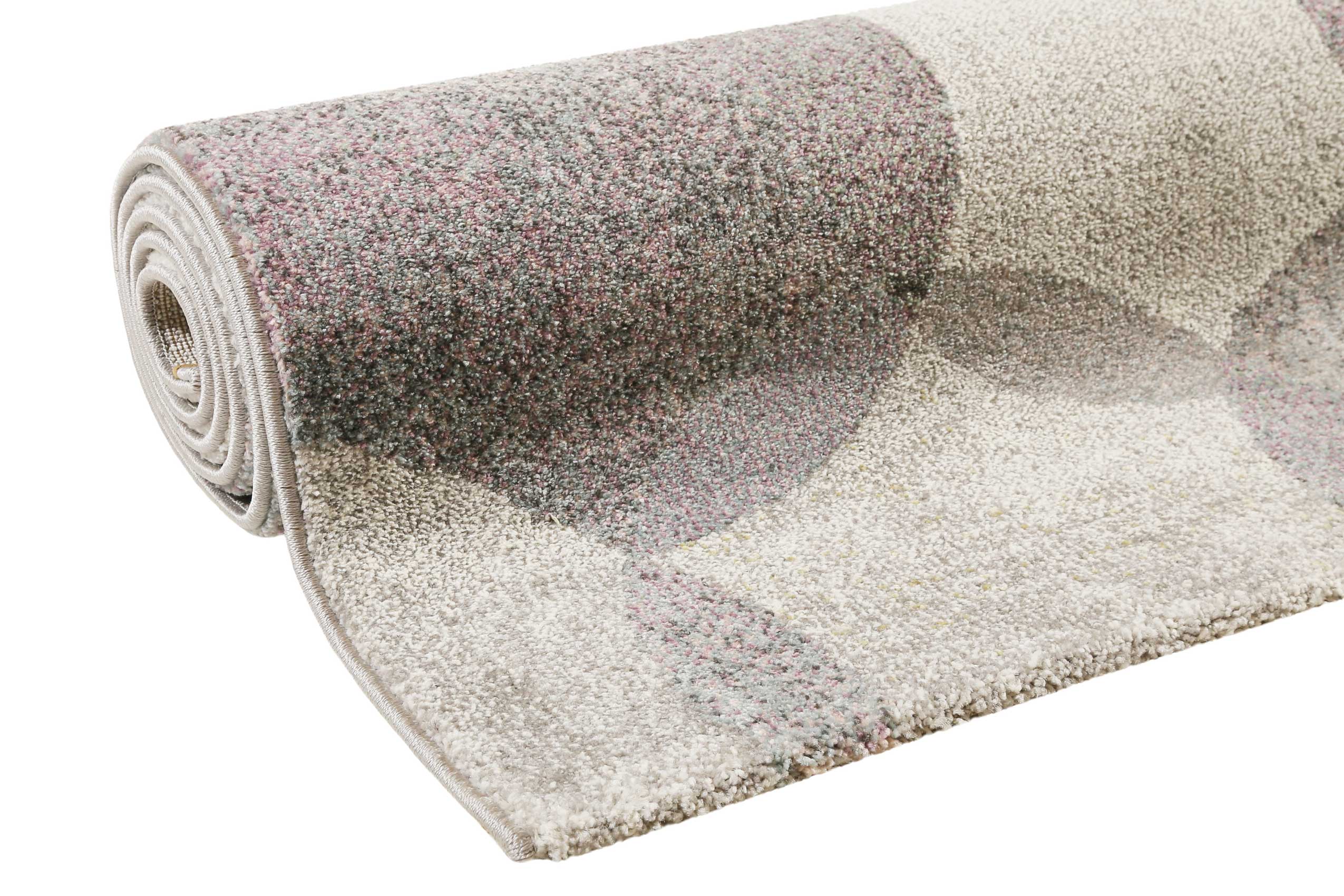 Esprit Teppich Grau Taupe Rosa "Modernina"