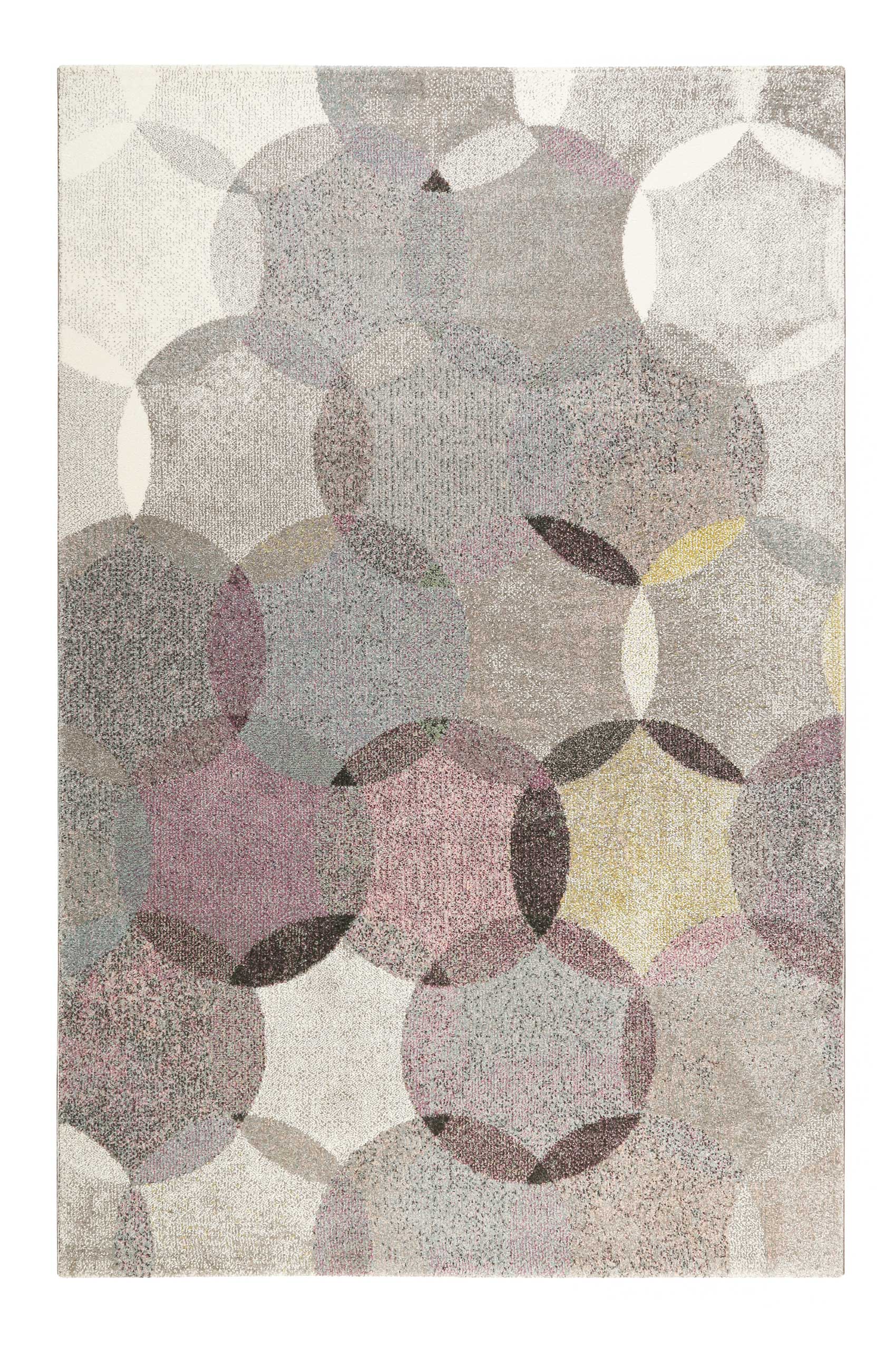 Esprit Teppich Grau Taupe Rosa "Modernina"