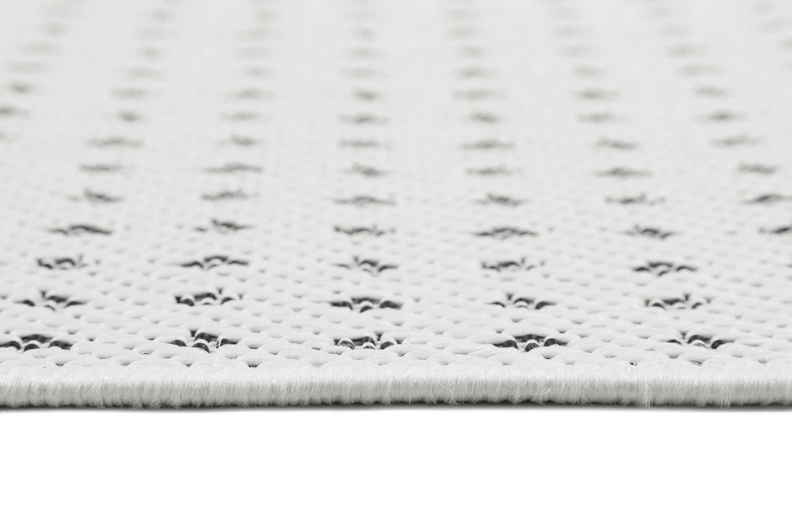 Esprit Teppich Weiß Schwarz In & Outdoor "Monroe"