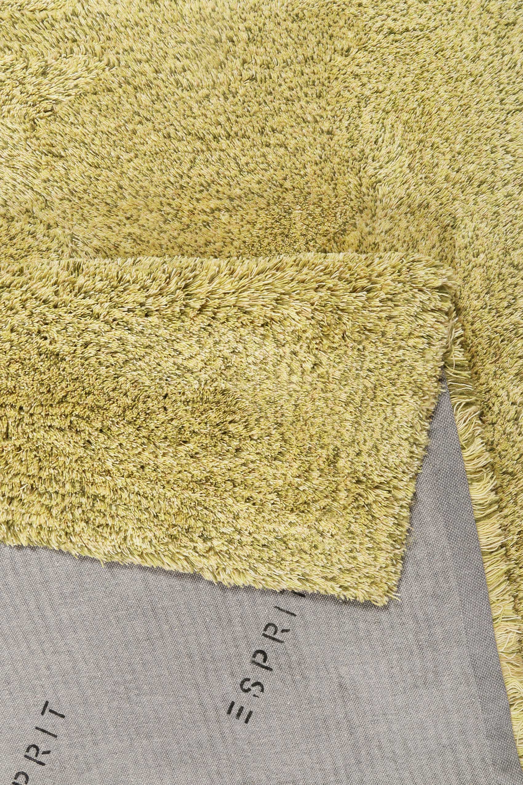 Esprit Wollteppich Grün meliert Hochflor "New Spirit"