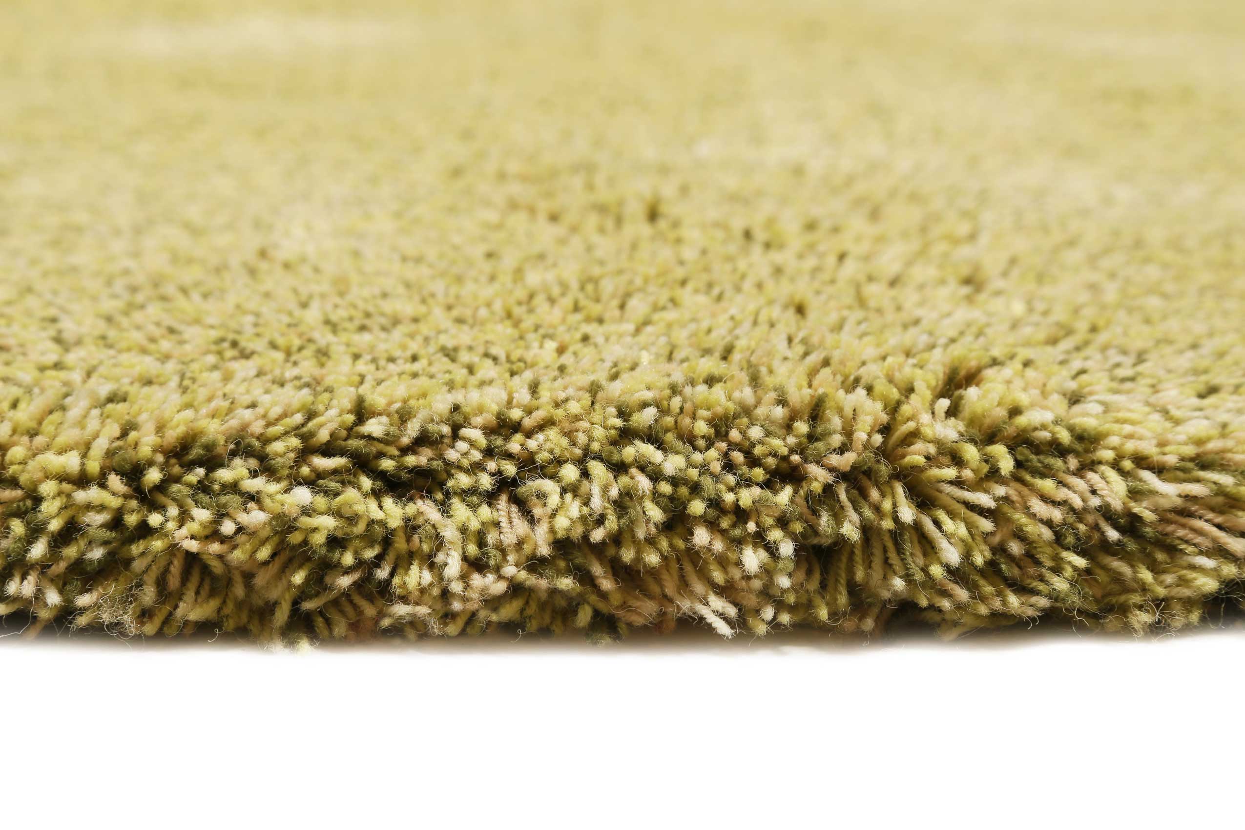 Esprit Wollteppich Grün meliert Hochflor "New Spirit"