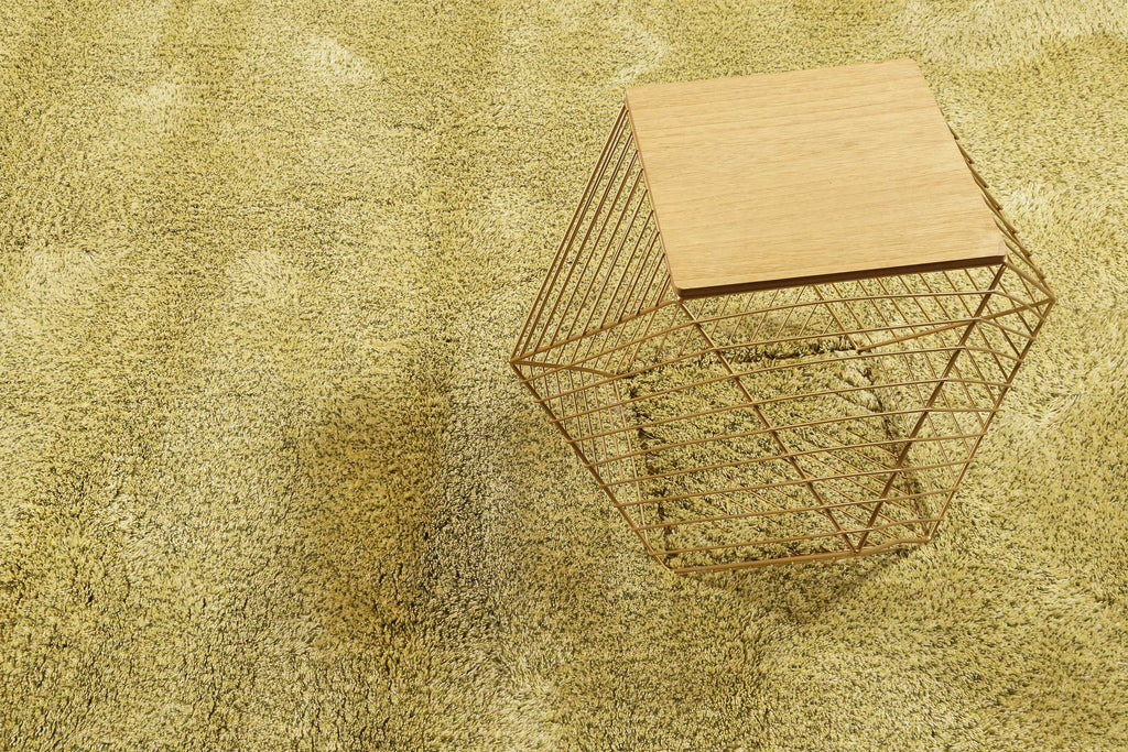 Esprit Wollteppich Grün meliert Hochflor "New Spirit"