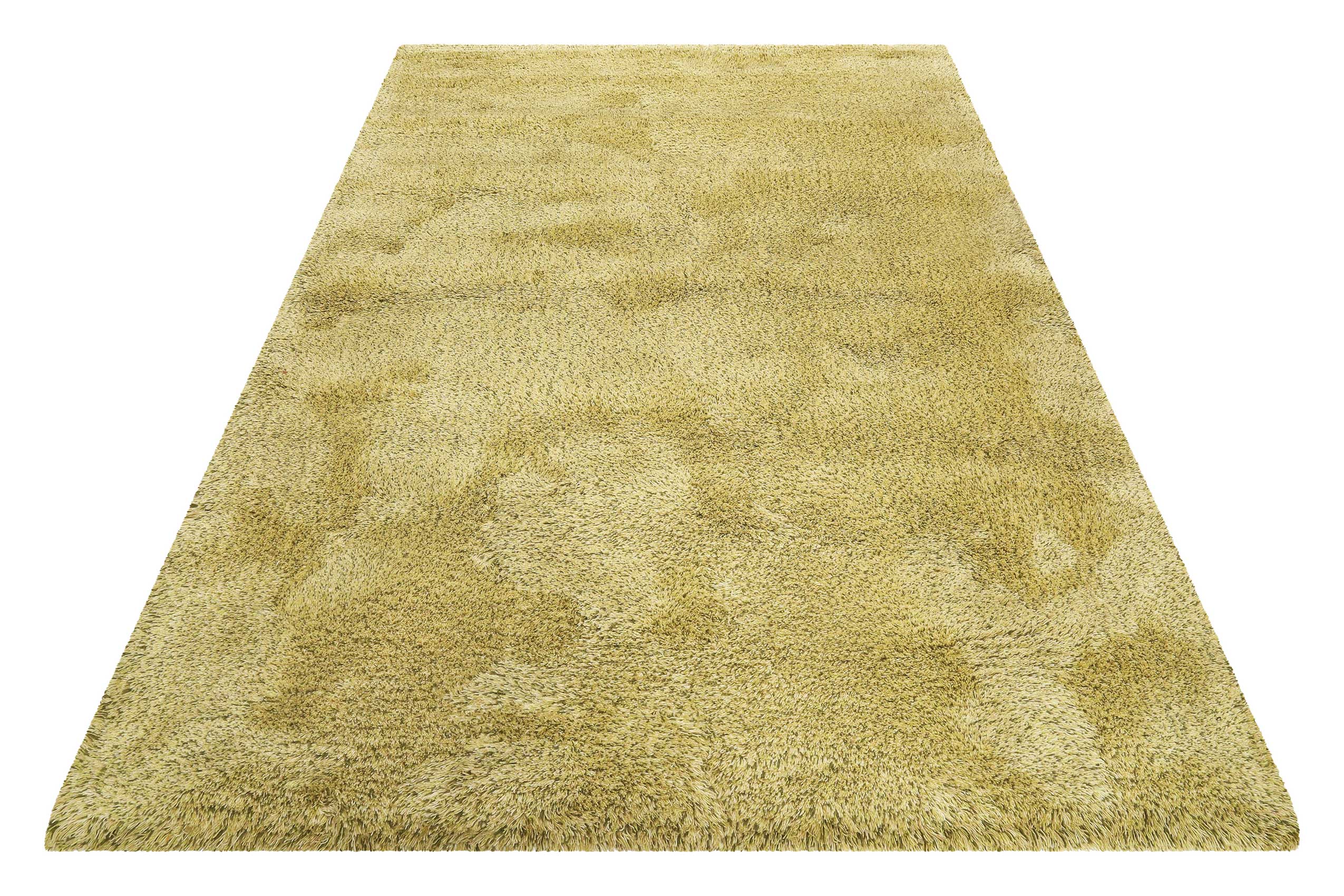 Esprit Wollteppich Grün meliert Hochflor "New Spirit"