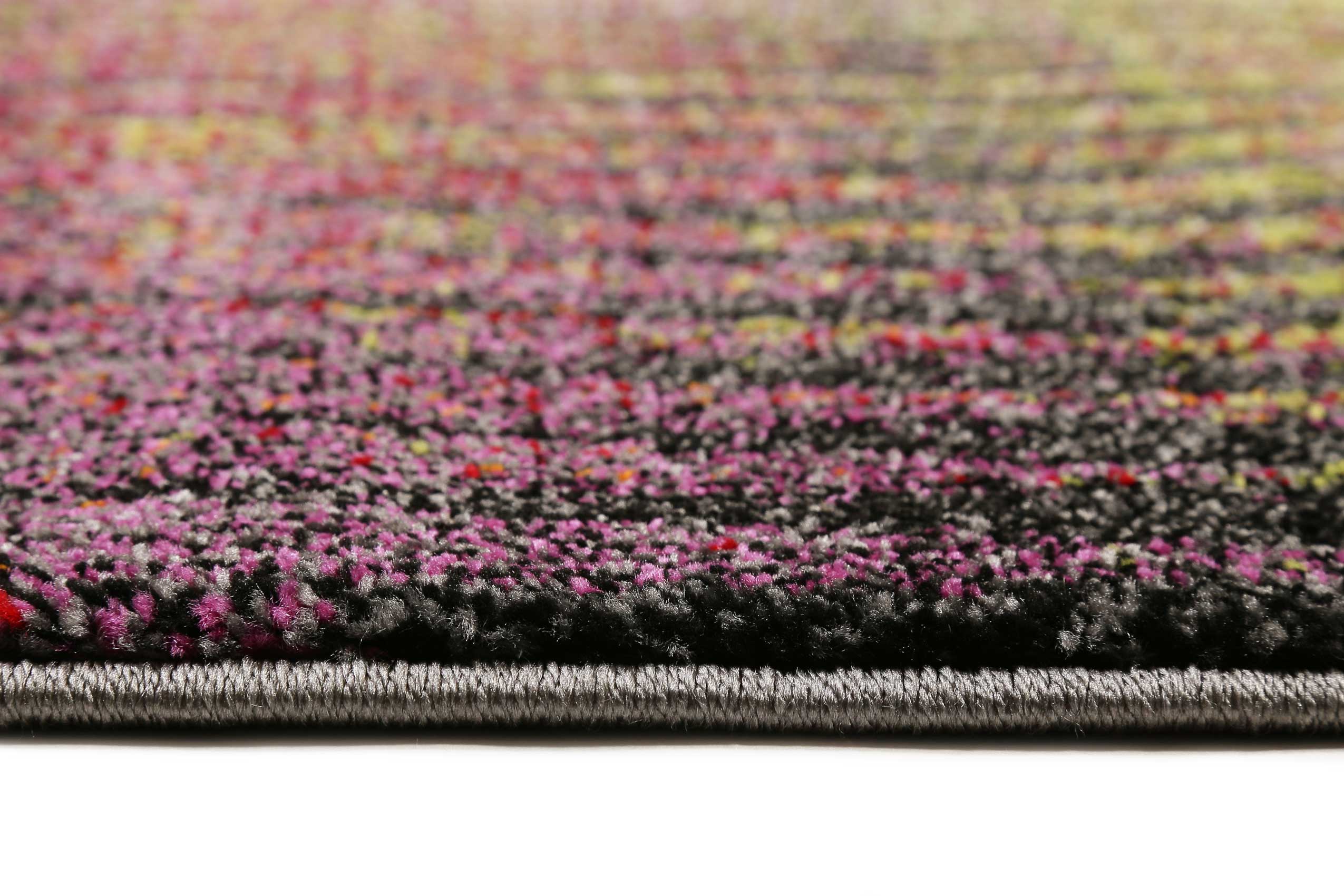 Esprit Teppich Grün Pink Kurzflor "OceanView"