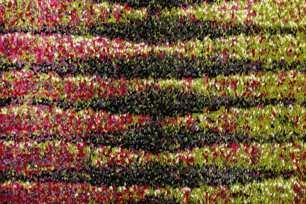 Esprit Teppich Grün Pink Kurzflor "OceanView"