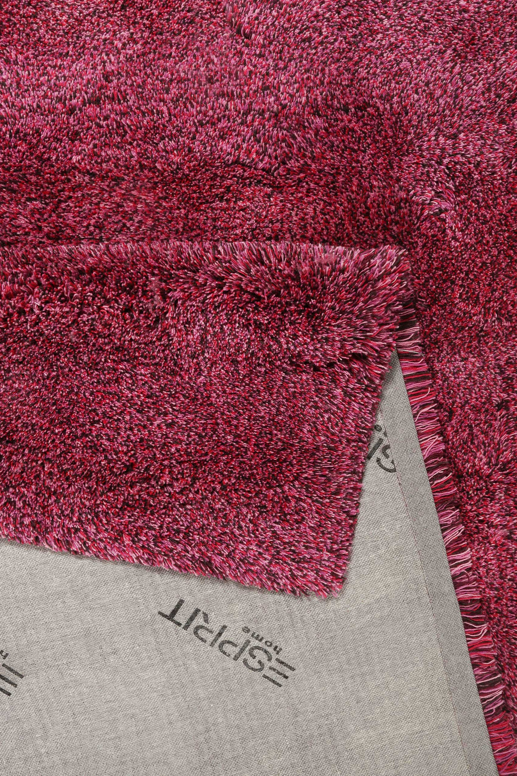 Esprit Wollteppich Violett meliert Hochflor "Purple Passion"