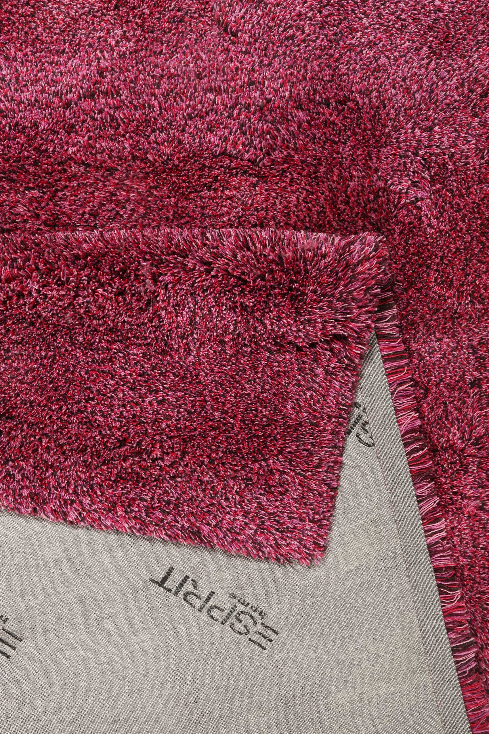 Esprit Wollteppich Violett meliert Hochflor "Purple Passion"