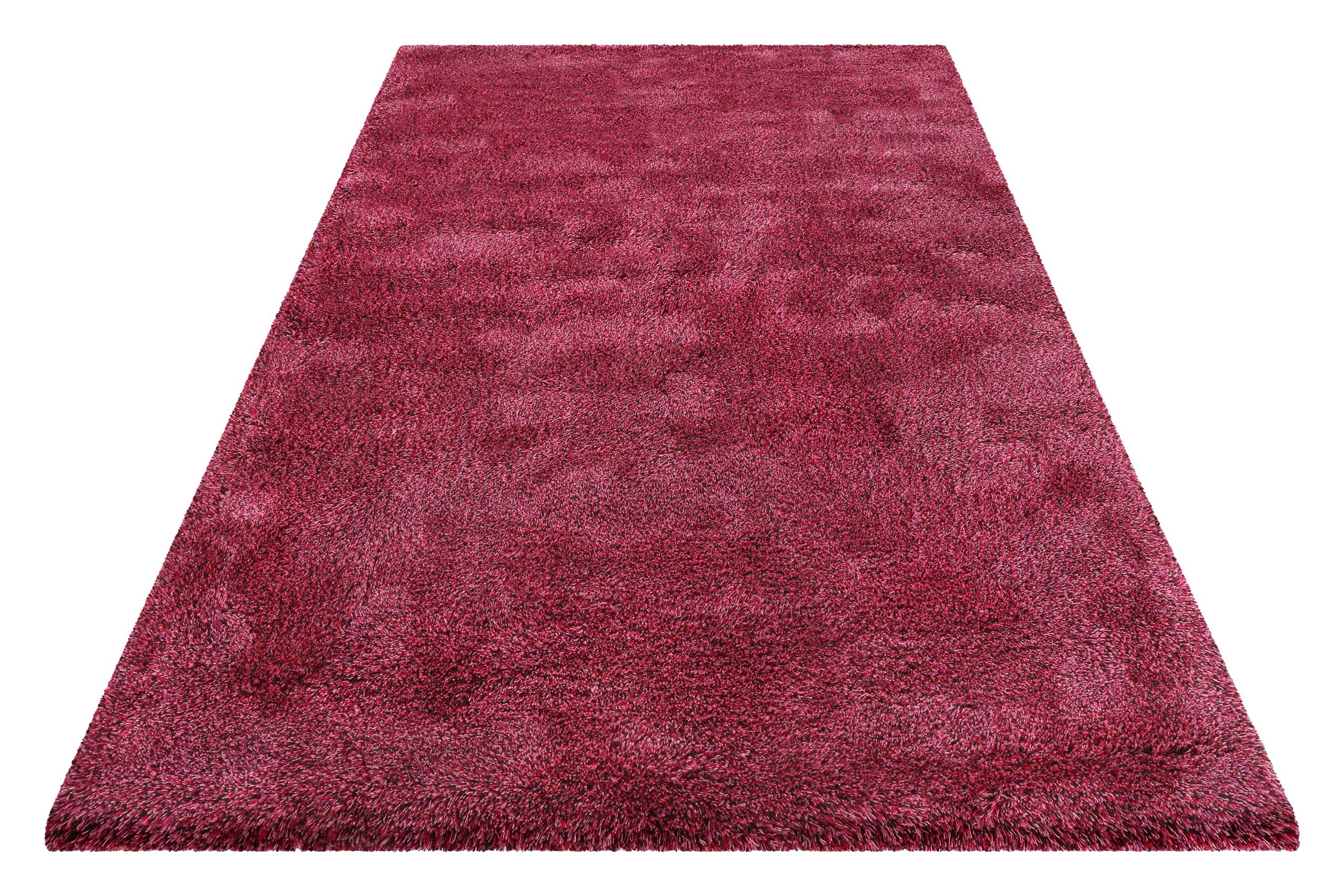 Esprit Wollteppich Violett meliert Hochflor "Purple Passion"