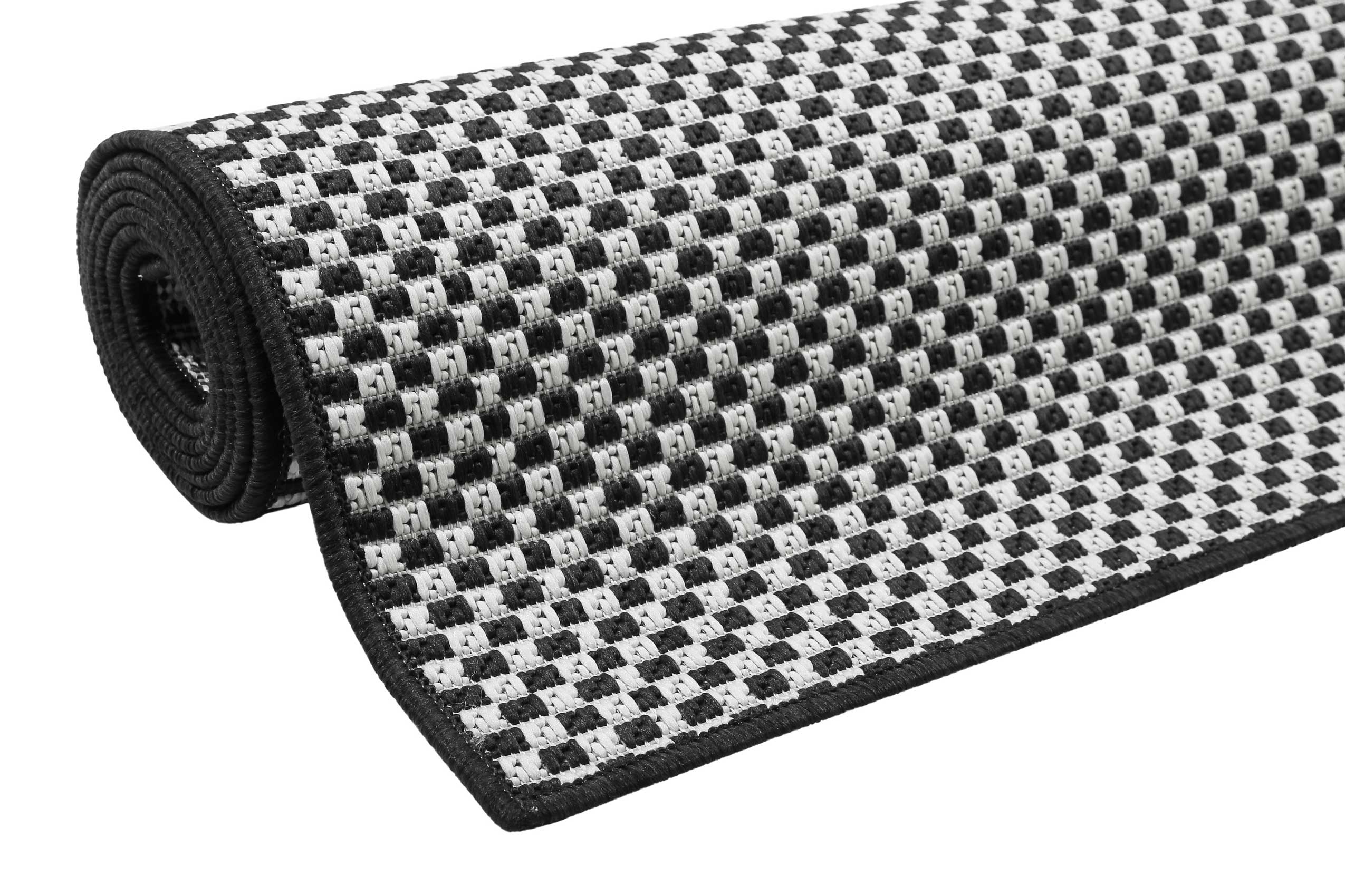 Esprit Teppich Schwarz Weiß In & Outdoor "Raccoon"