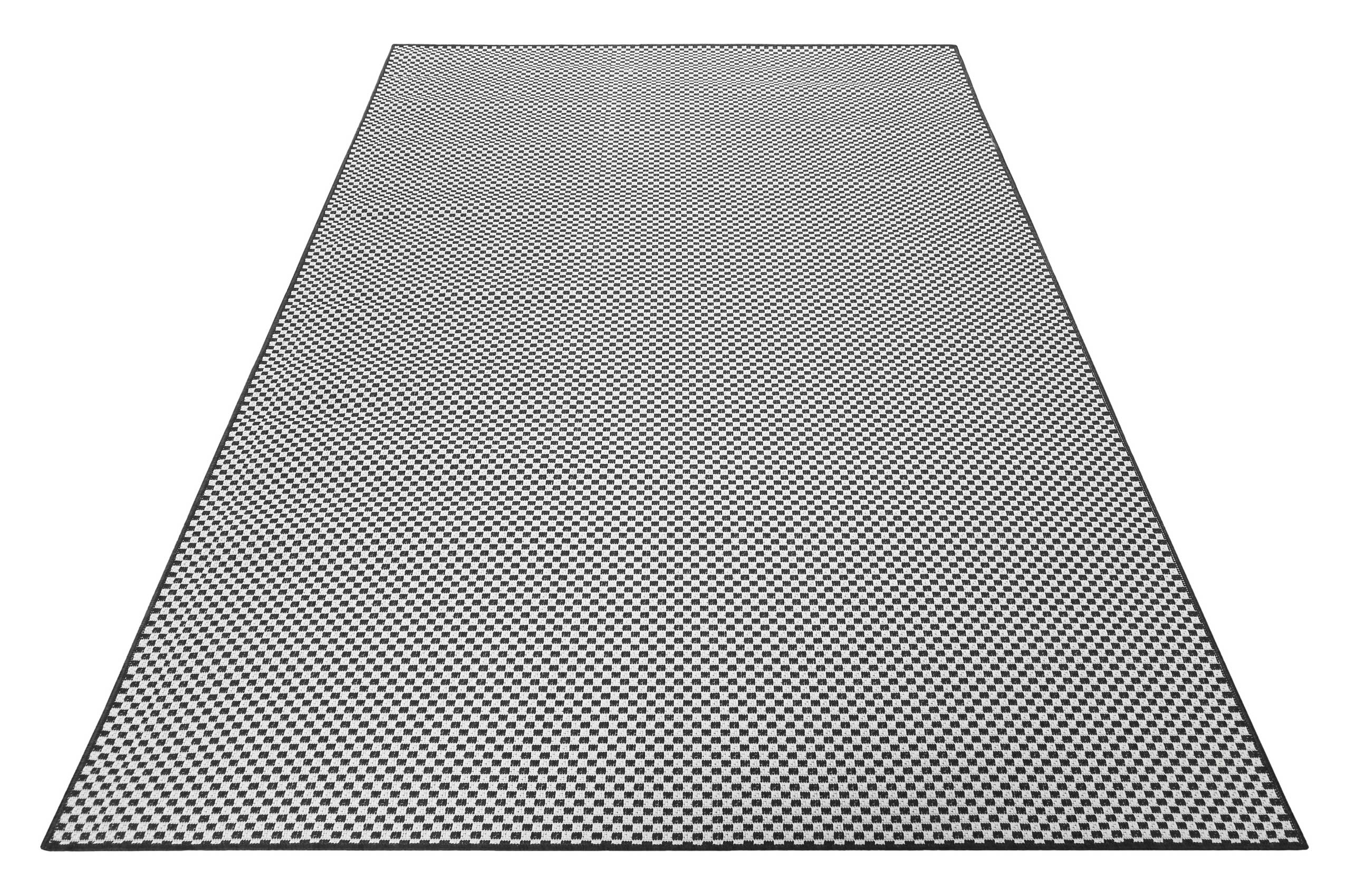 Esprit Teppich Schwarz Weiß In & Outdoor "Raccoon"