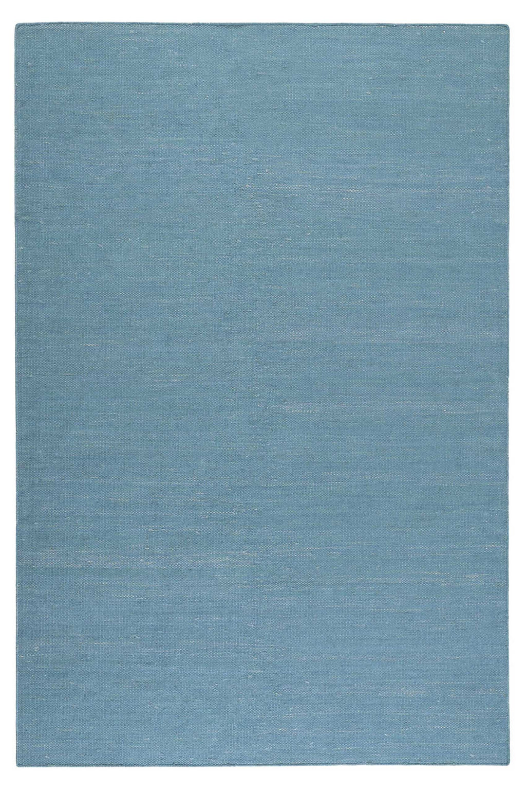 Esprit Kurzflor Teppich Türkis aus Baumwolle "Rainbow Kelim"