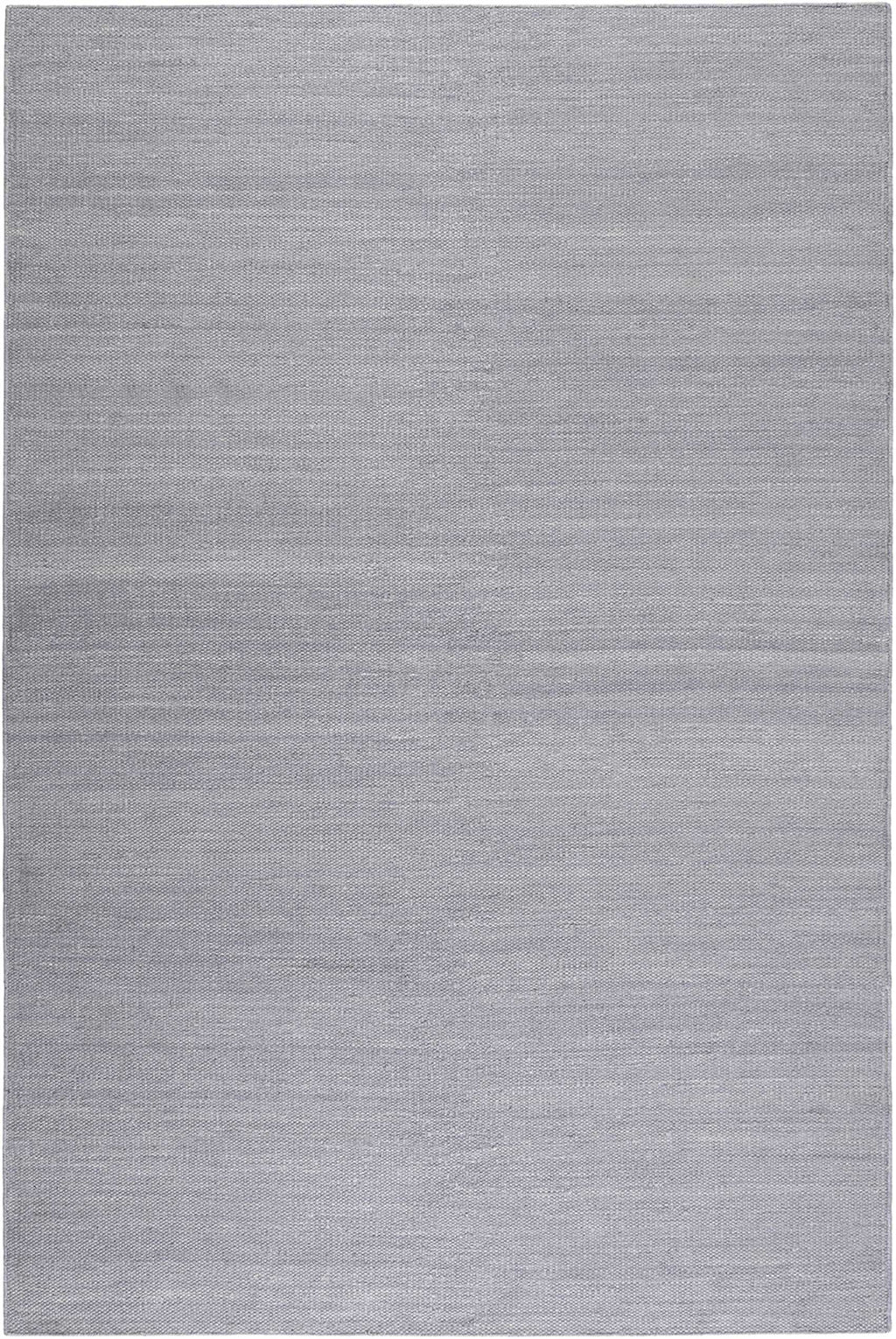 Esprit Kurzflor Teppich Grau aus Baumwolle "Rainbow Kelim"