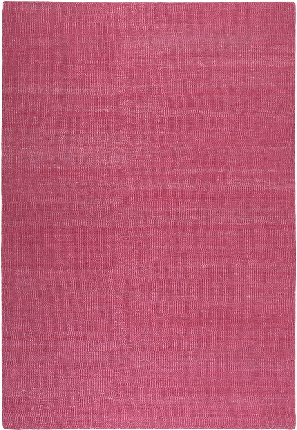 Esprit Kurzflor Teppich Pink aus Baumwolle "Rainbow Kelim"