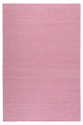 Esprit Kurzflor Teppich Rosa aus Baumwolle "Rainbow Kelim"
