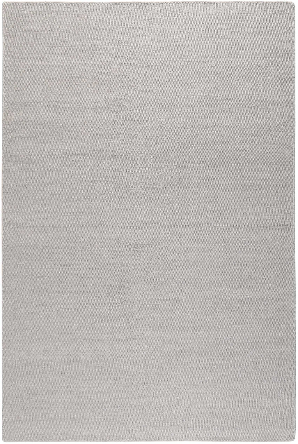 Esprit Kurzflor Teppich Hellgrau aus Baumwolle "Rainbow Kelim"