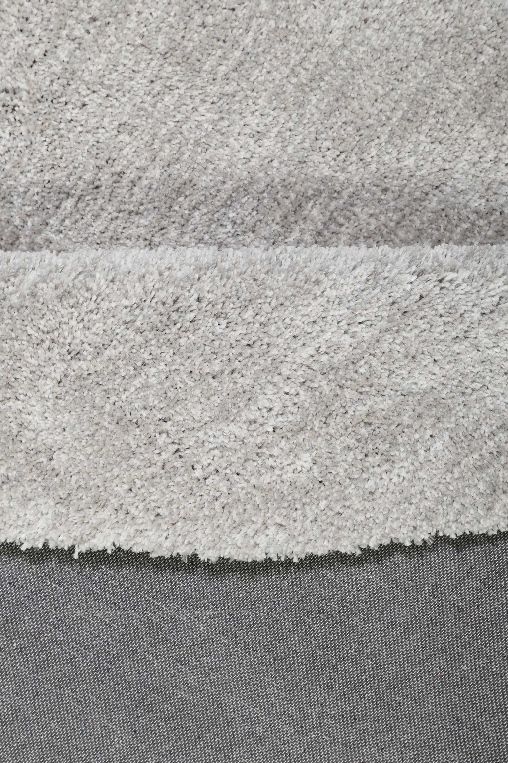 Esprit Teppich Rund Hellgrau Creme meliert Hochflor "Relaxx"