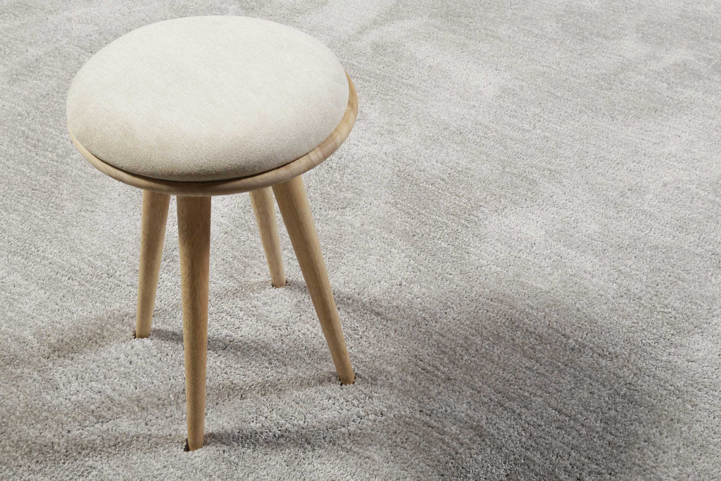 Esprit Teppich Rund Hellgrau Creme meliert Hochflor "Relaxx"