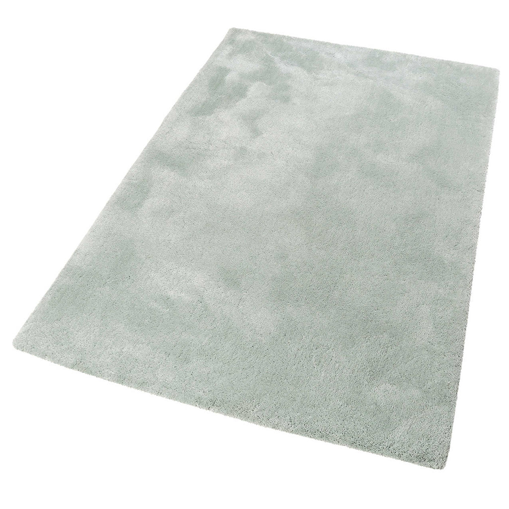 Esprit Teppich Hellgrau Grün Hochflor "Relaxx"
