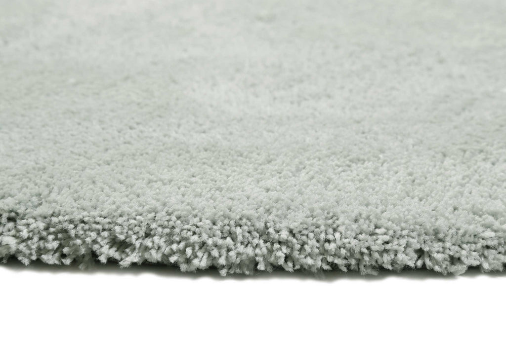 Esprit Teppich Rund Hellgrau Grün Hochflor "Relaxx"
