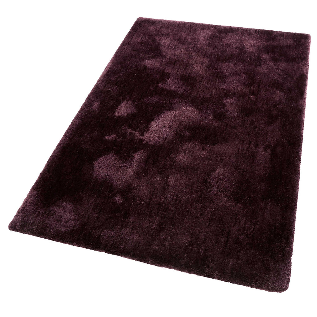 Esprit Teppich Bordeaux Rot Hochflor "Relaxx"