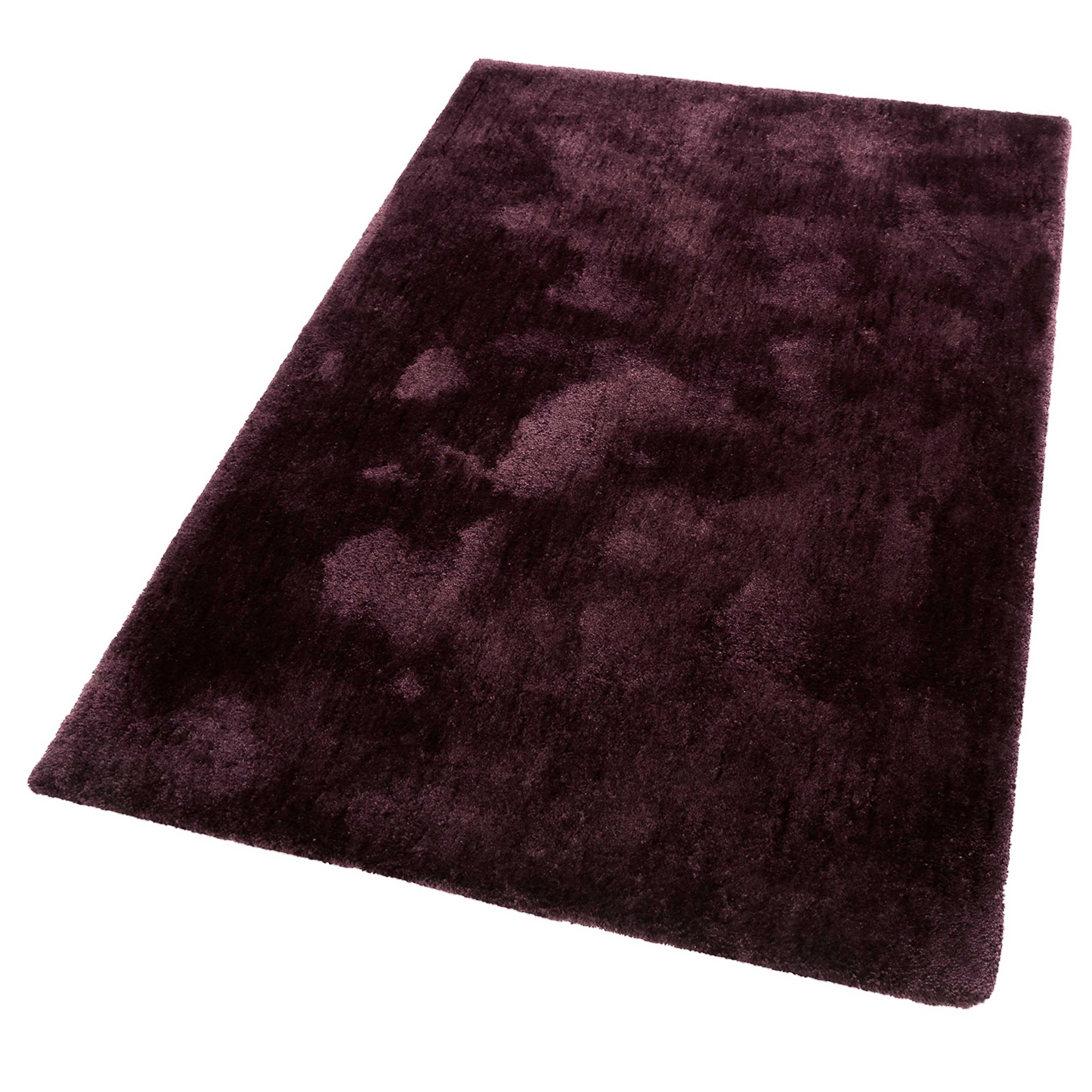 Esprit Teppich Bordeaux Rot Hochflor "Relaxx"