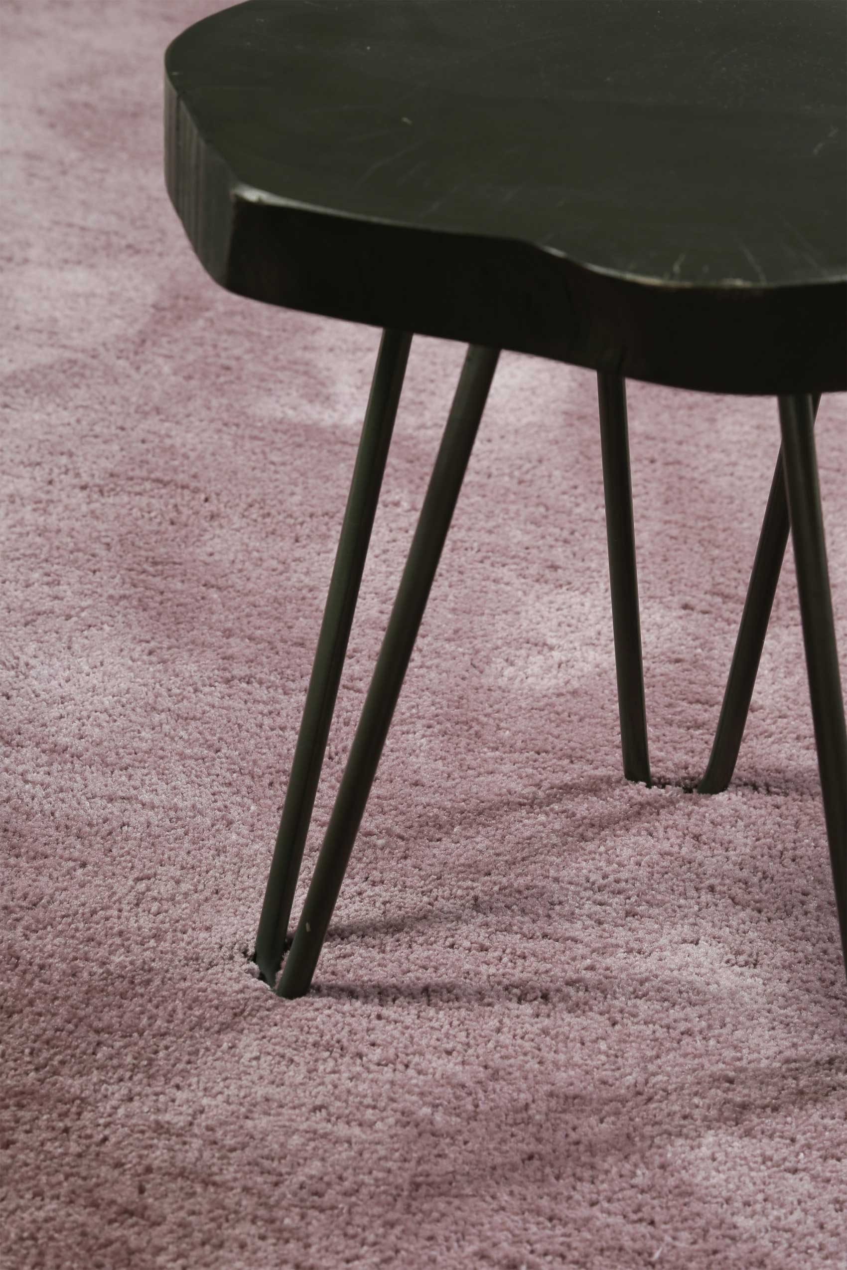 Esprit Teppich Altrosa Flieder Hochflor "Relaxx"