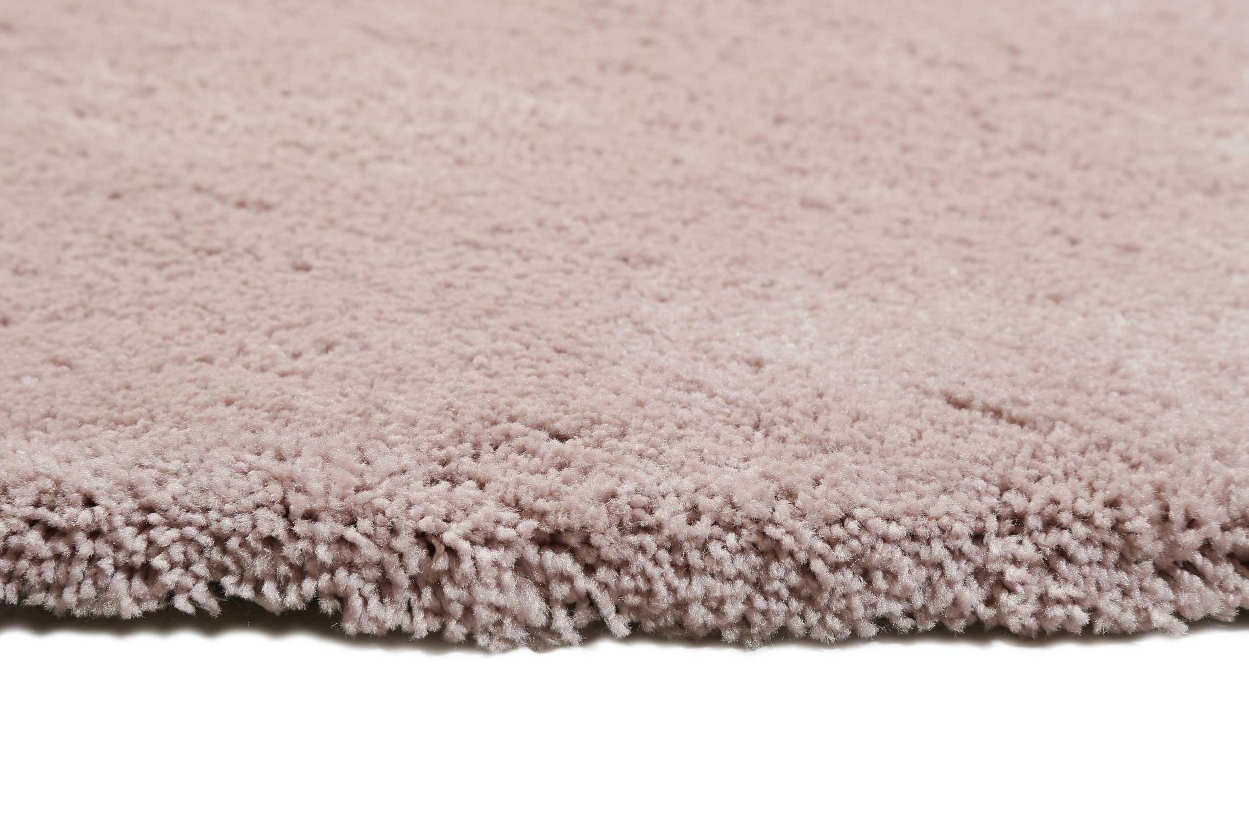 Esprit Teppich Rund Rosa Creme Hochflor "Relaxx"