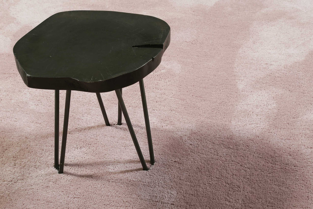 Esprit Teppich Rund Rosa Creme Hochflor "Relaxx"