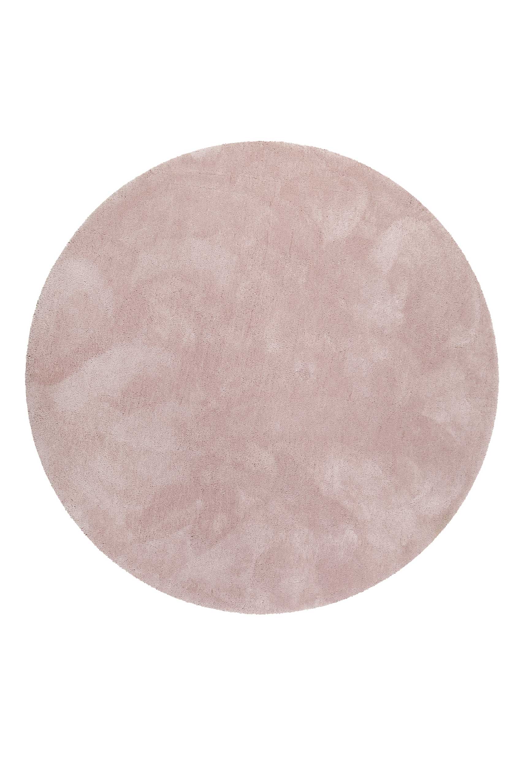 Esprit Teppich Rund Rosa Creme Hochflor "Relaxx"