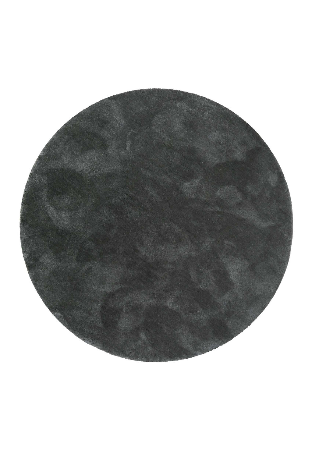 Esprit Teppich Rund Grün Anthrazit Hochflor "Relaxx"