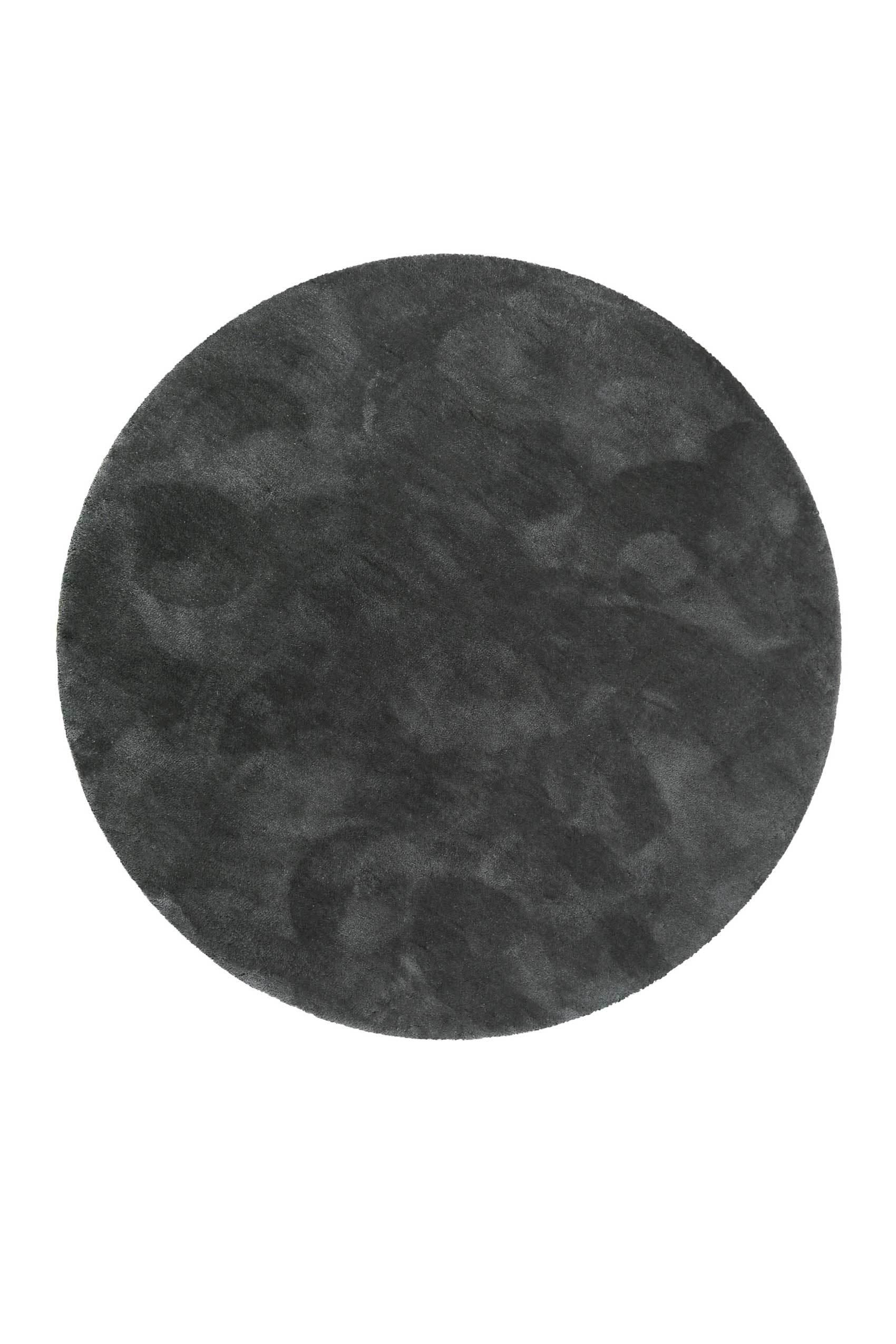 Esprit Teppich Rund Grün Anthrazit Hochflor "Relaxx"