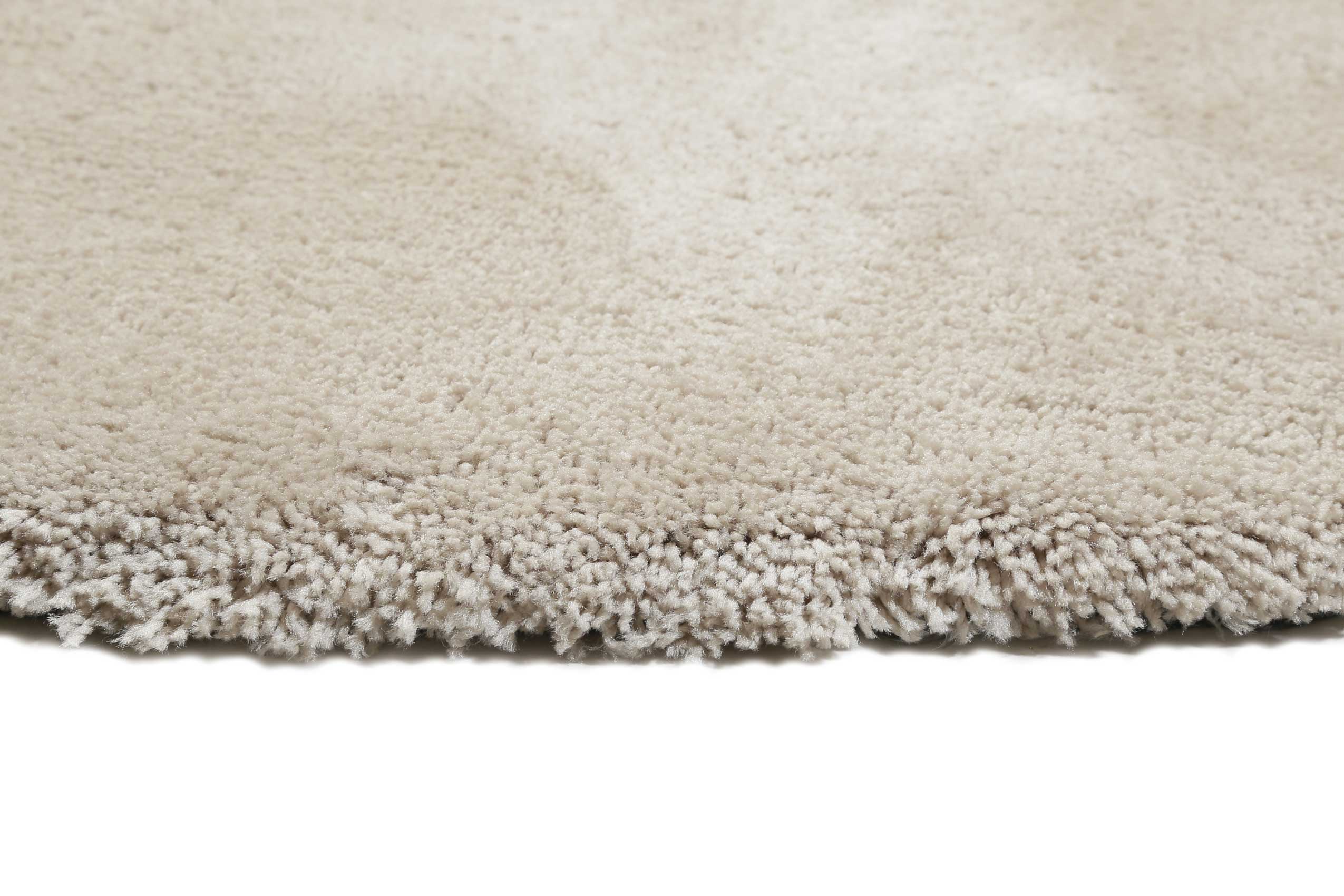 Esprit Teppich Rund Beige Hochflor "Relaxx"