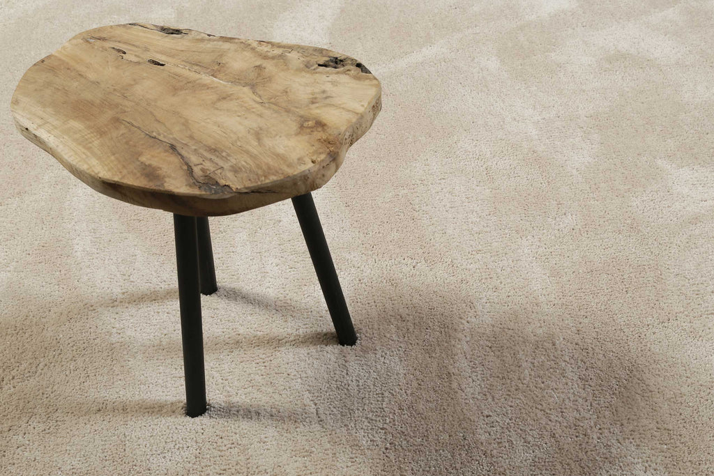 Esprit Teppich Rund Beige Hochflor "Relaxx"