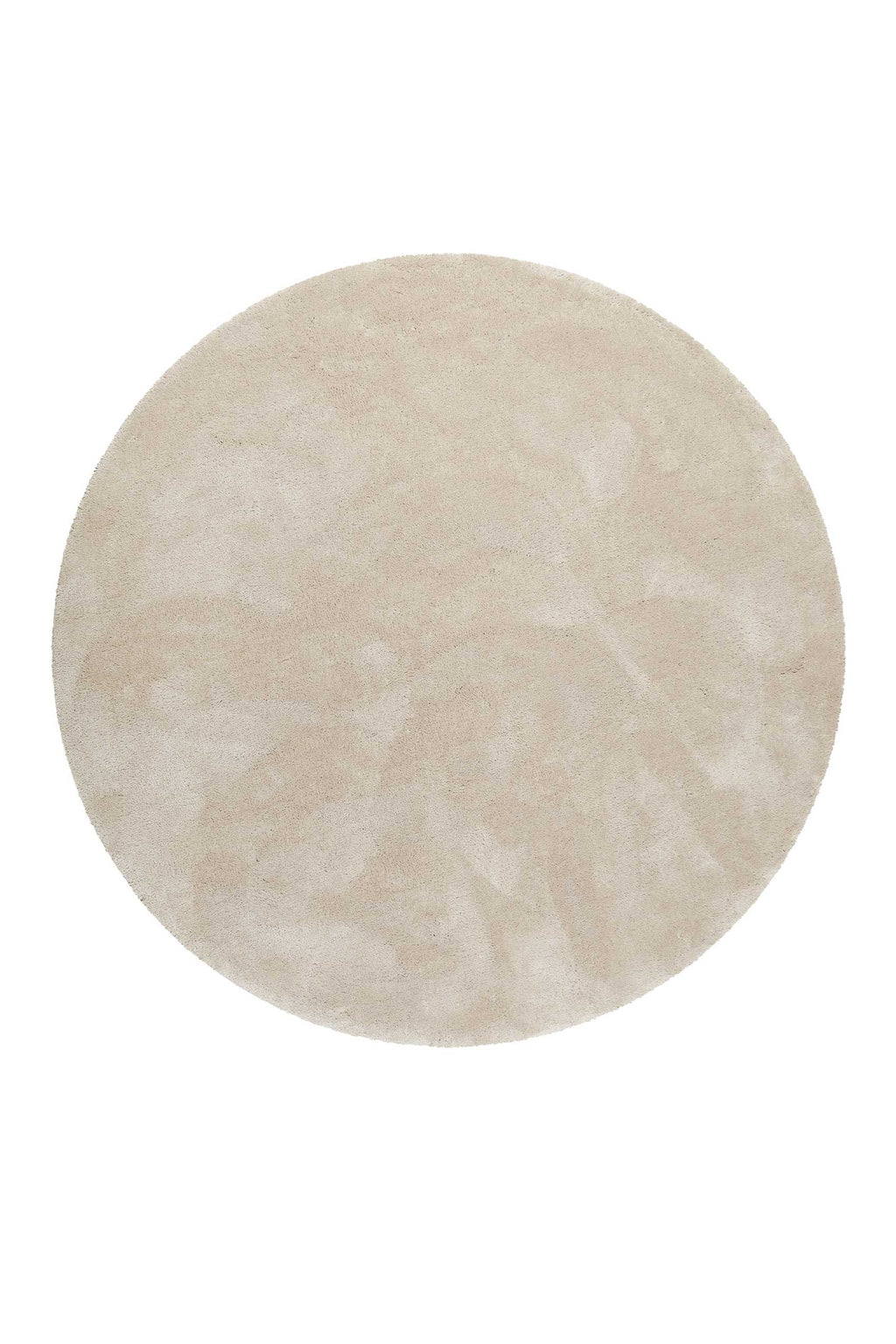 Esprit Teppich Rund Beige Hochflor "Relaxx"