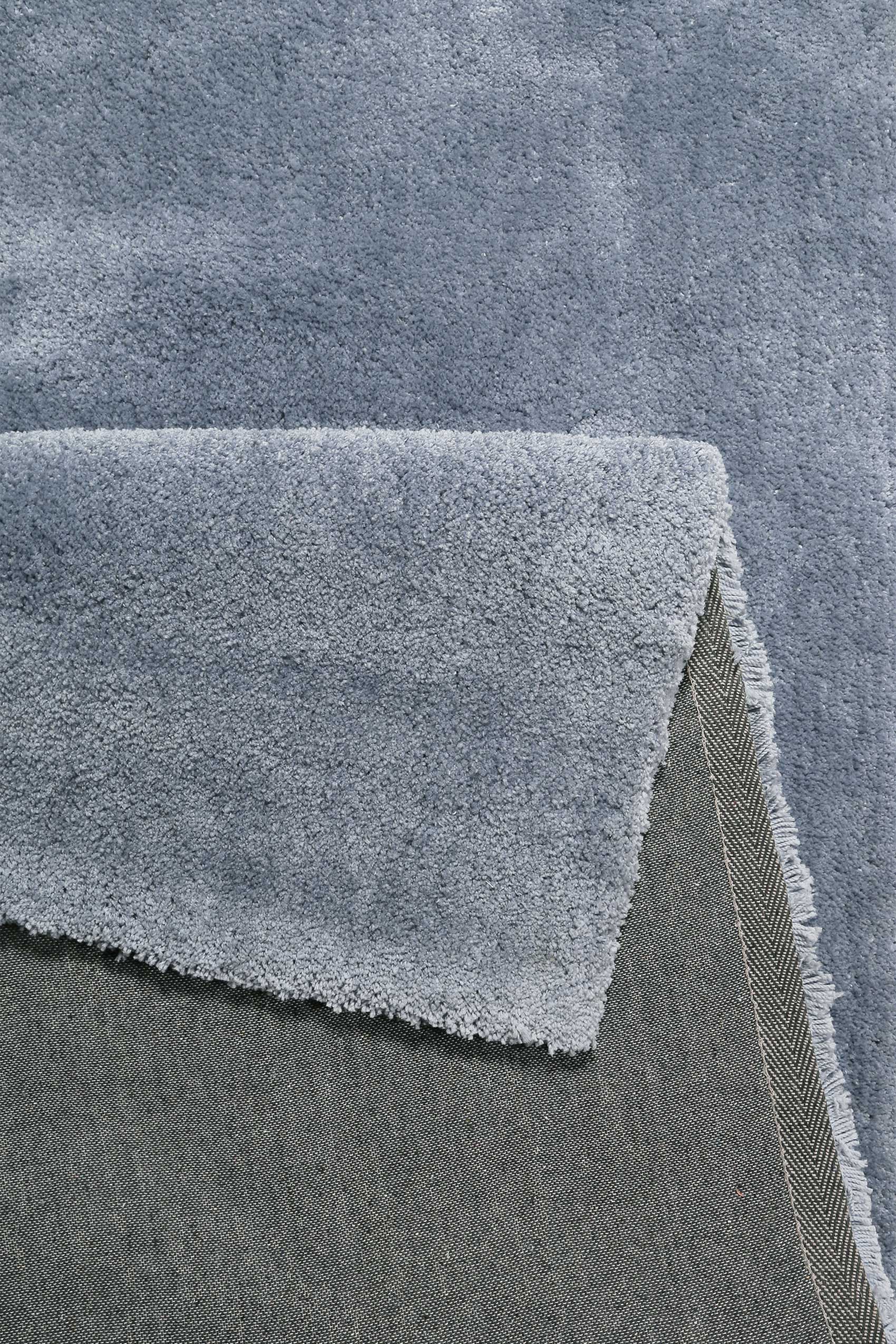 Esprit Teppich Blau Grau Hochflor "Relaxx"