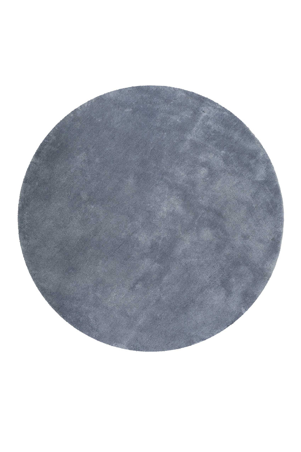 Esprit Teppich Rund Blau Grau Hochflor "Relaxx"