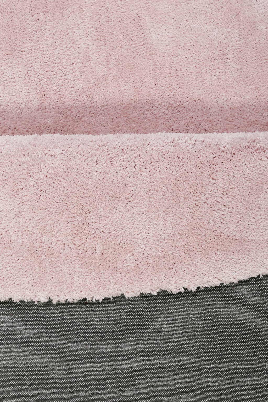 Esprit Teppich Rund Rosa Hochflor "Relaxx"