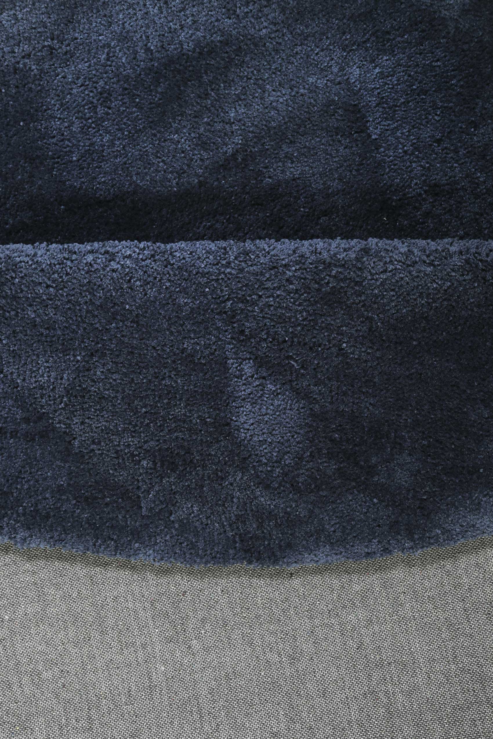 Esprit Teppich Rund Dunkelblau Hochflor "Relaxx"