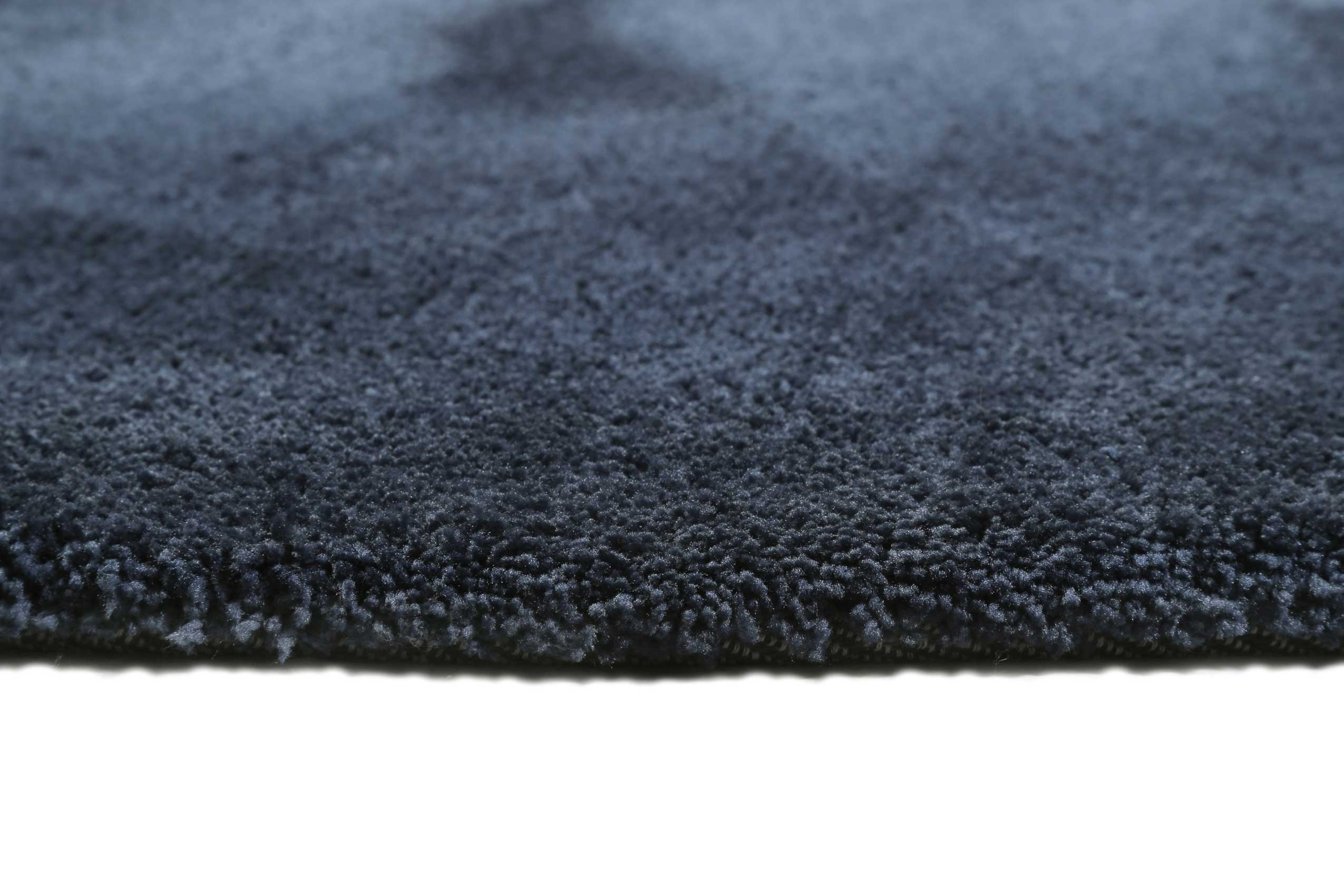 Esprit Teppich Rund Dunkelblau Hochflor "Relaxx"