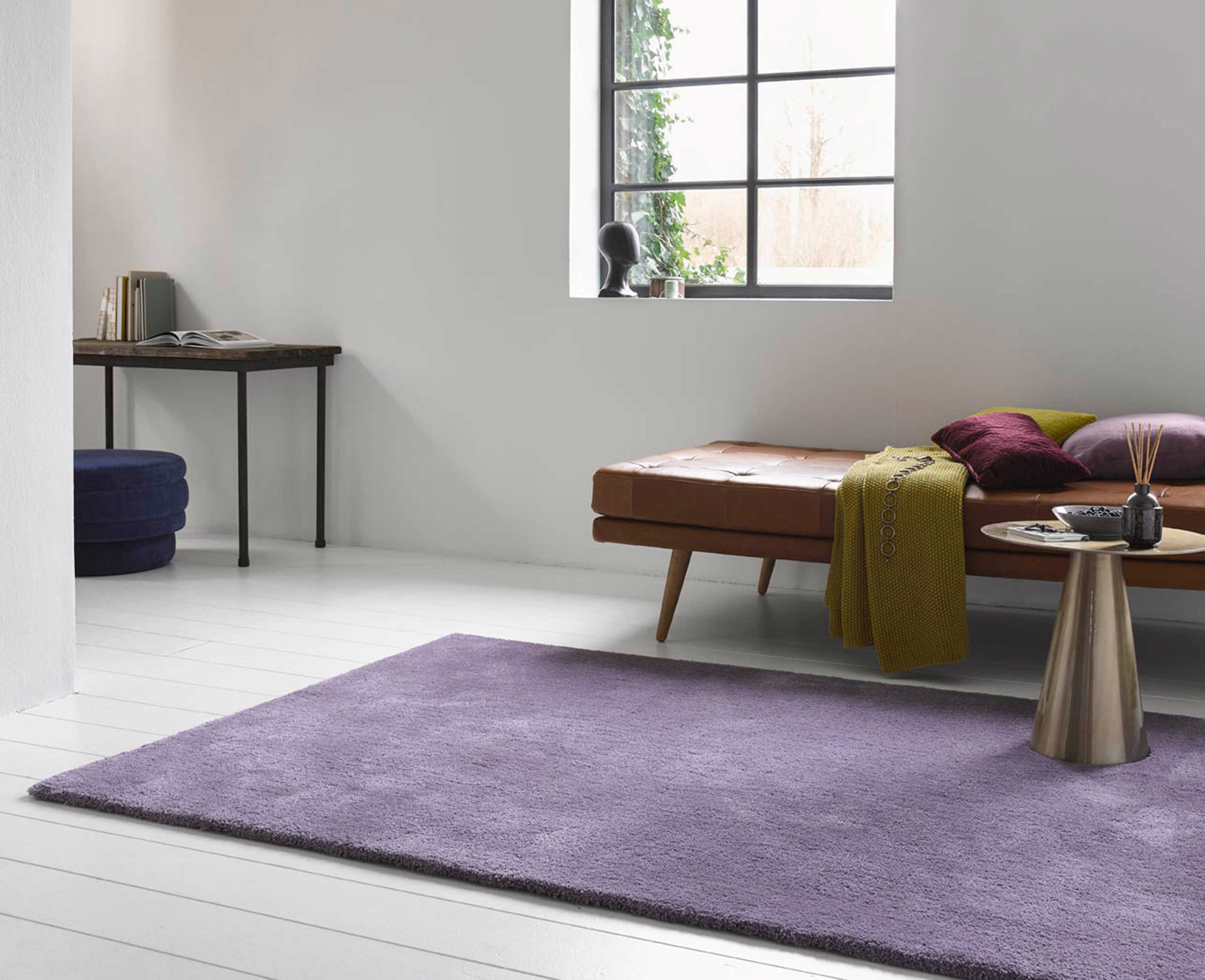 Esprit Teppich Violett Hochflor "Relaxx"