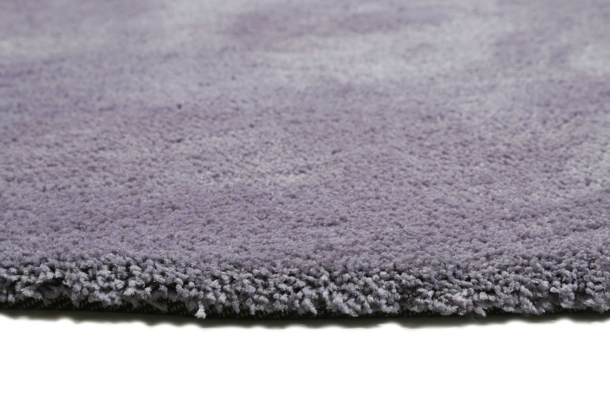 Esprit Teppich Rund Violett Hochflor "Relaxx"