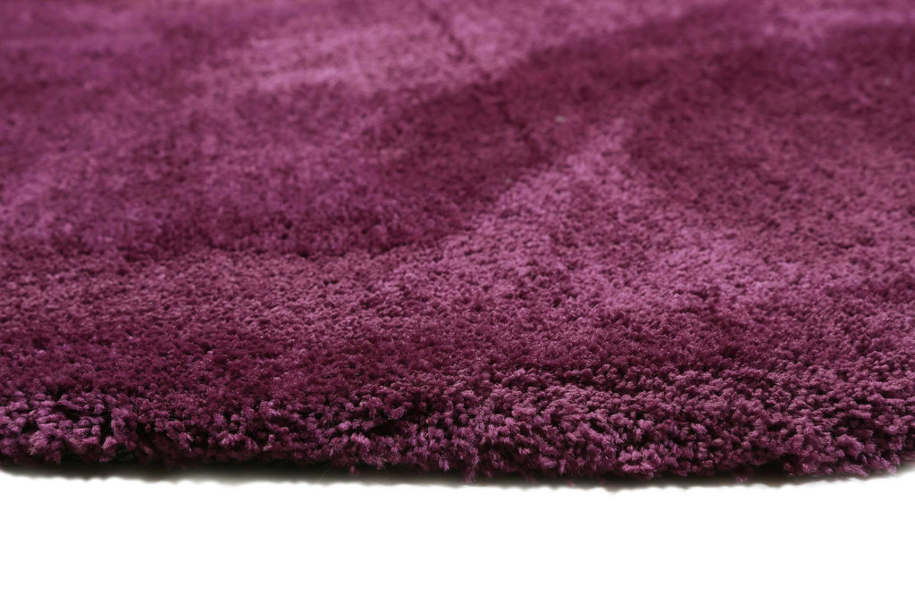 Esprit Teppich Rund Pink Violett Hochflor "Relaxx"