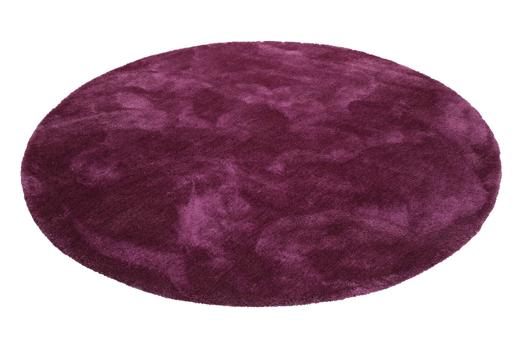 Esprit Teppich Rund Pink Violett Hochflor "Relaxx"
