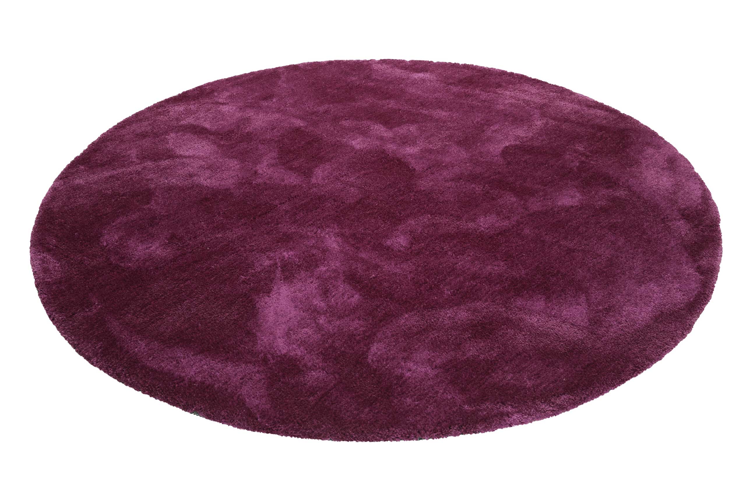 Esprit Teppich Rund Pink Violett Hochflor "Relaxx"