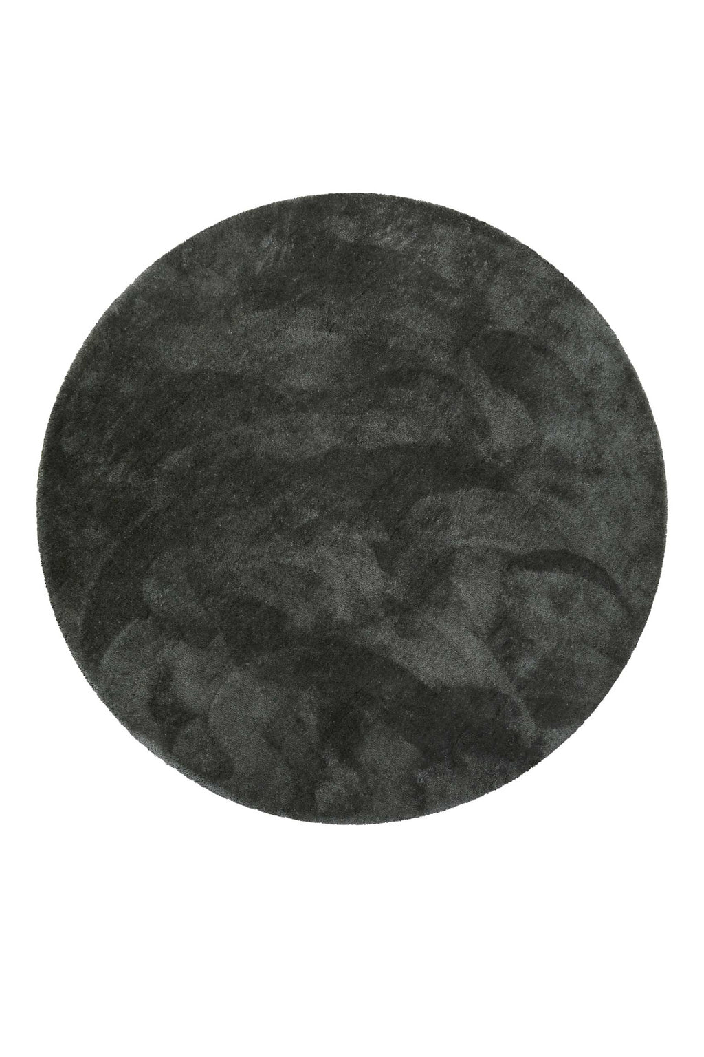 Esprit Teppich Rund Anthrazit Hochflor "Relaxx"