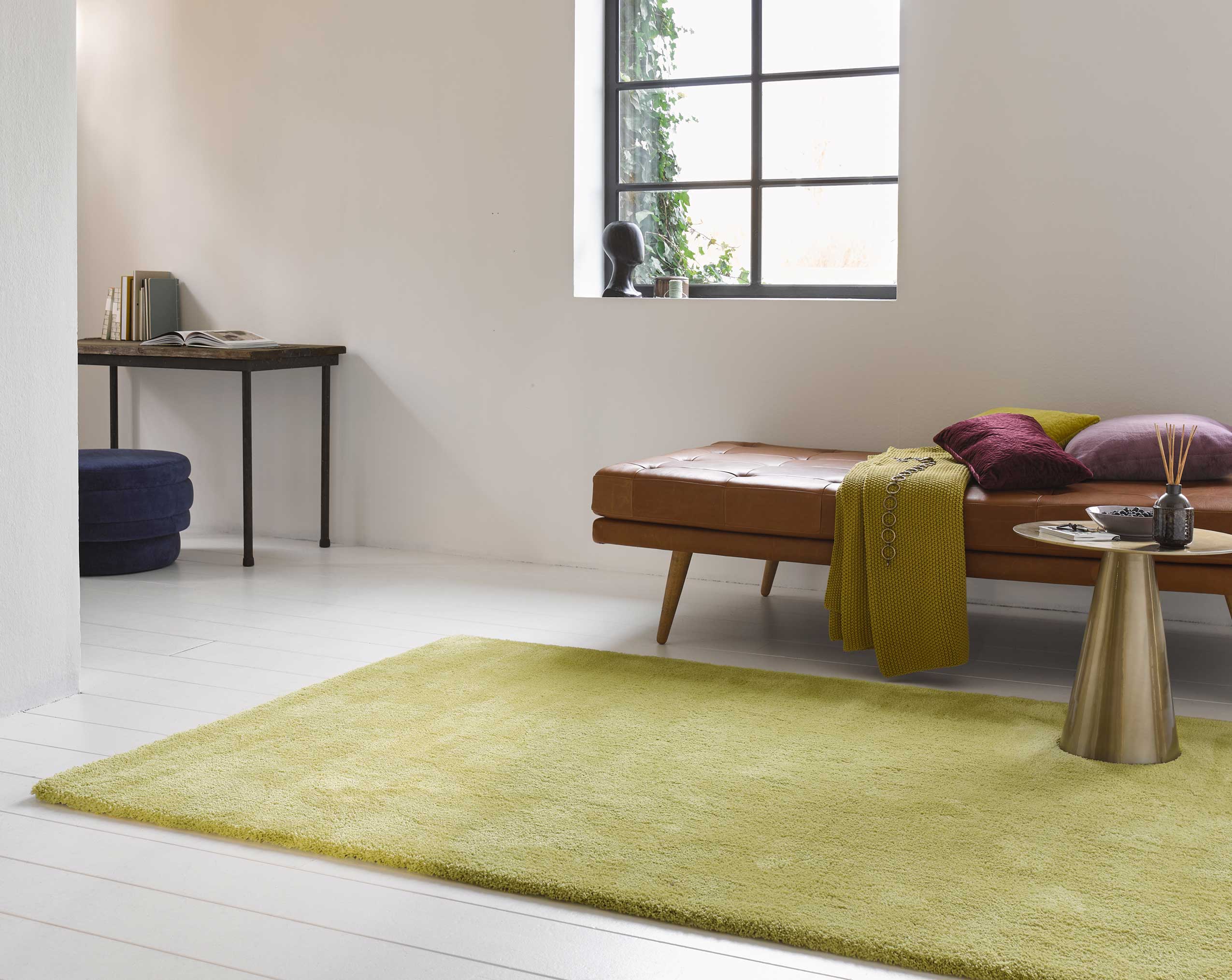 Esprit Teppich Senfgelb Hochflor "Relaxx"
