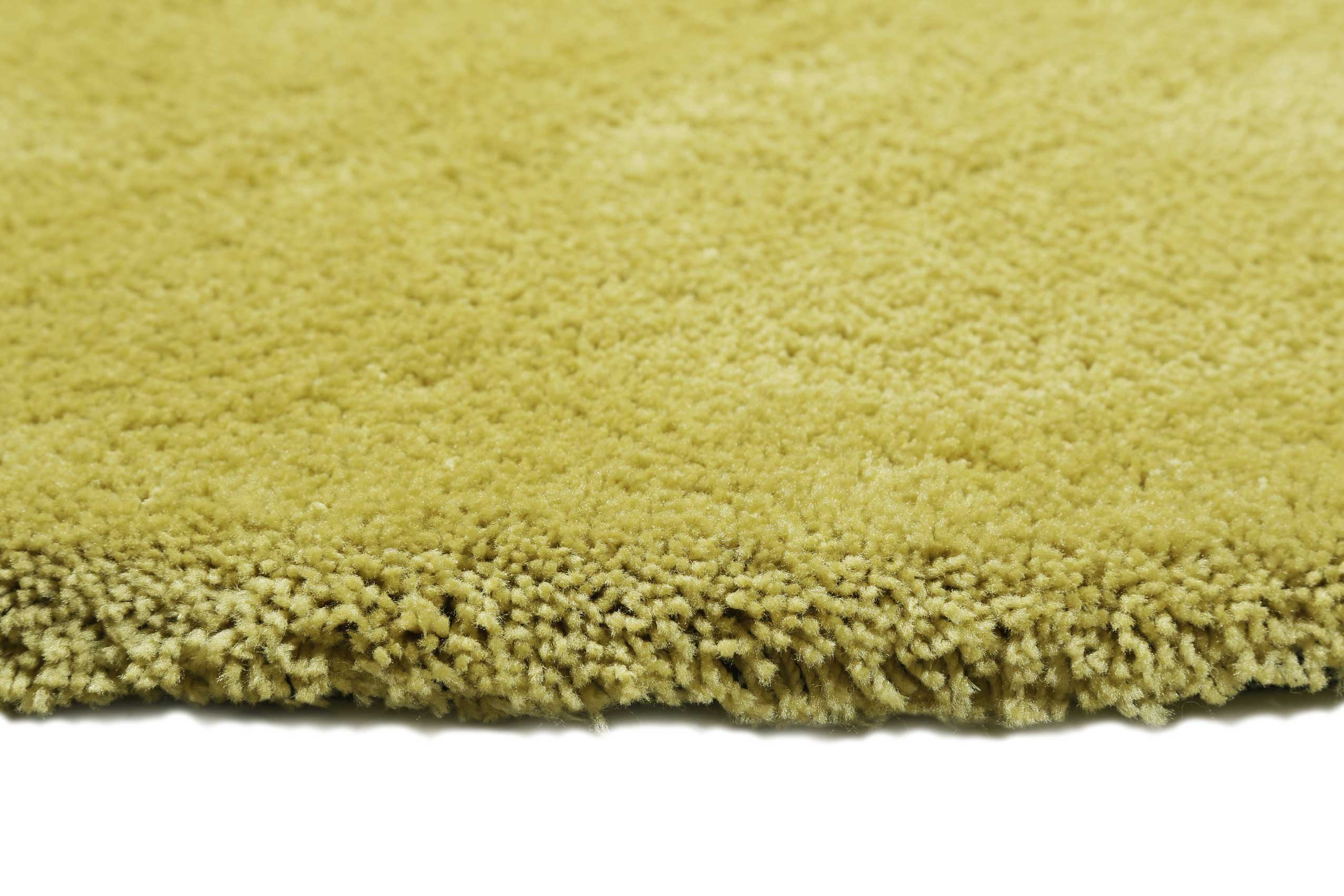 Esprit Teppich Rund Senfgelb Hochflor "Relaxx"
